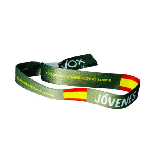 Pulsera - Vox Jovenes La Bandera Esta Alzada - P164