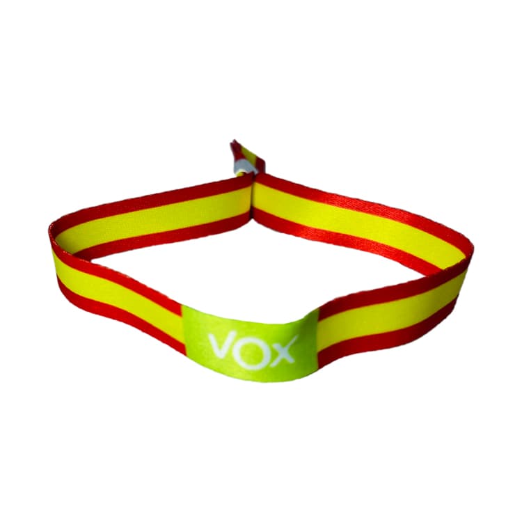 Pulsera Vox Verde Bandera España P165