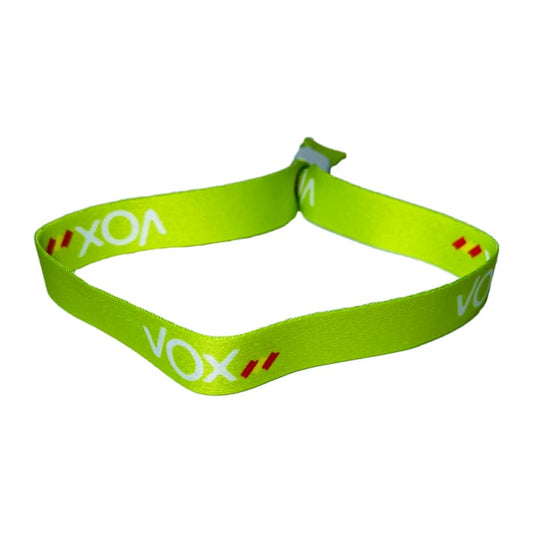 Pulsera Vox Verde Con Bandera De España P177