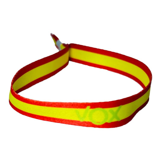 Pulsera Vox Verde Con Bandera España P166