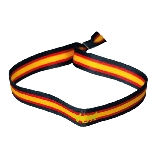 Pulsera – Negra - Vox Bandera España - P1283