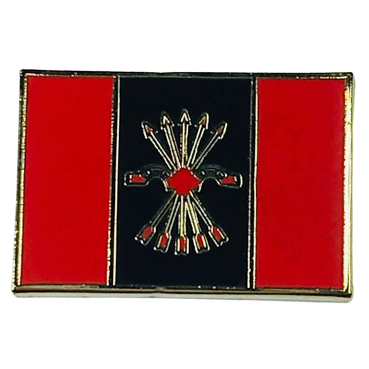 Pin - Bandera Falangismo (fe de Las Jons) - España