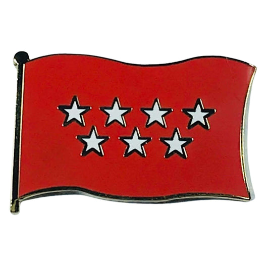 Pin - Bandera de Comunidad de Madrid - España