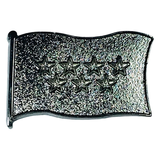 Pin Color Plata - Bandera de Comunidad de Madrid - España