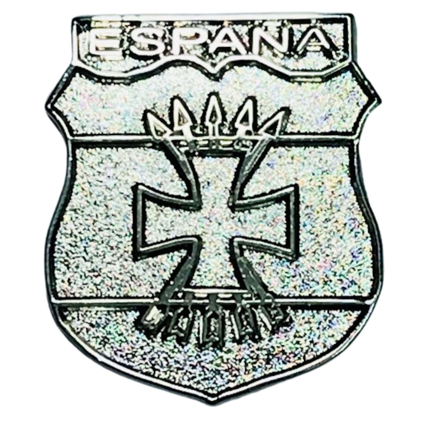 Pin Color Plata - Division Azul - España