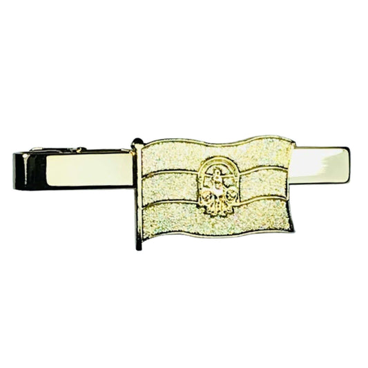 Pisacorbatas Color Oro - Bandera Comunidad de Andalucía - España