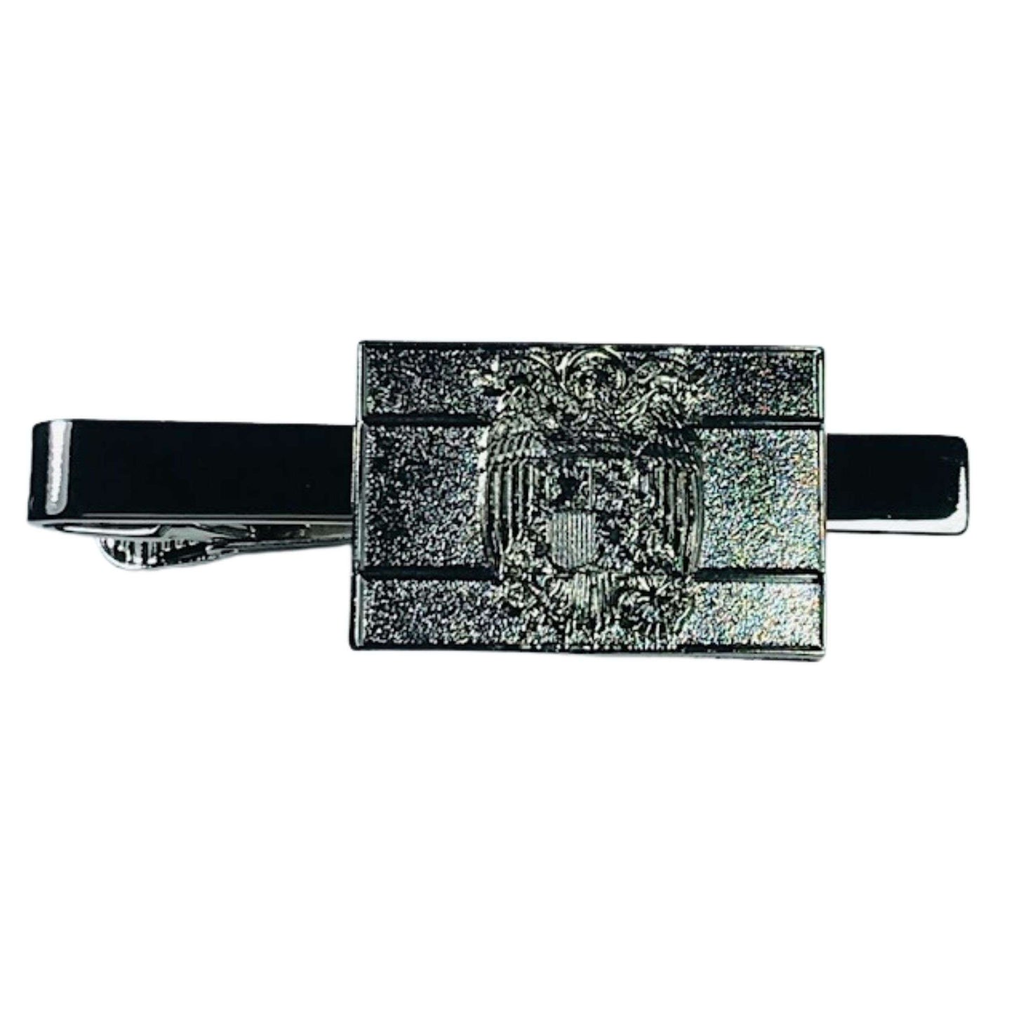 Pisacorbatas Color Metal - Bandera Española Aguila de San Juan - España