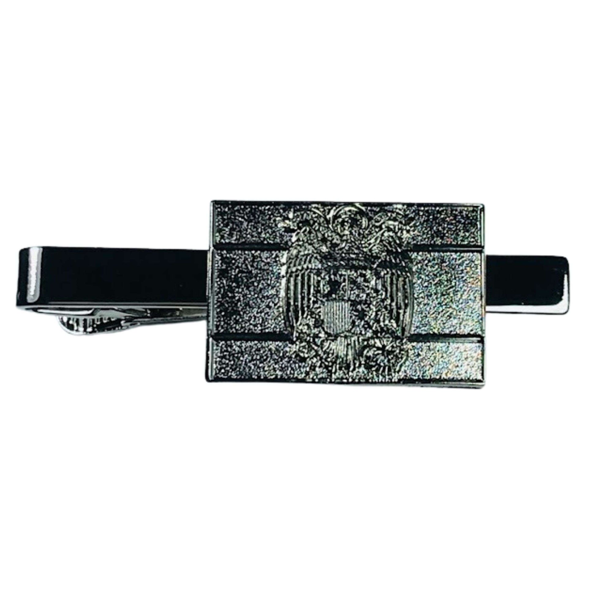 Pisacorbatas Color Metal - Bandera Española Aguila de San Juan - España