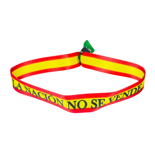 Pulsera - LA NACIÓN NO SE VENDE - VOX - P2893