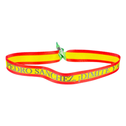 Pulsera - PEDRO SÁNCHEZ, DIMITE YA! - VOX - P2885