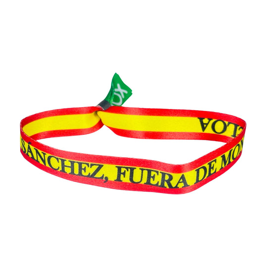Pulsera - SANCHEZ, FUERA DE MONCLOA - VOX - P2878